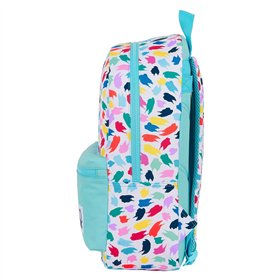 School Bag Benetton Painting Multicolour