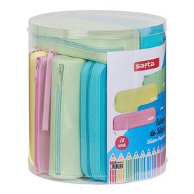 School Case Safta Blue 22.7 x 23 x 22.7 cm