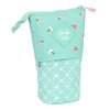 Pencil Holder Case Glow Lab Pepa Green (8 x 19 x 6 cm)