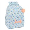 School Bag Moos Lovely Blue 32 x 42 x 15 cm