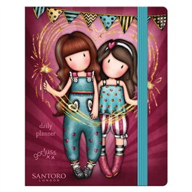 Diary Gorjuss Fireworks (11.5 x 14.5 x 2 cm)