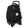 School Rucksack with Wheels Safta Surf Black (33 x 45 x 22 cm)