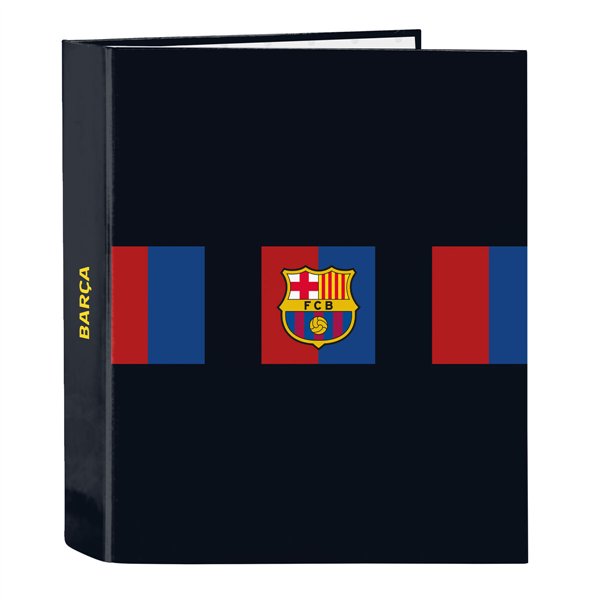 Ring binder F.C. Barcelona Maroon Navy Blue A4 27 x 33 x 6 cm