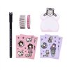 Stationery Set Gorjuss Ruby wild Pink Grey