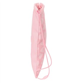 Backpack with Strings Safta Love Pink (26 x 34 x 1 cm)