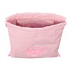 Backpack with Strings Safta Love Pink (26 x 34 x 1 cm)