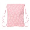 Backpack with Strings Safta Love Pink (26 x 34 x 1 cm)