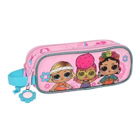 Double Carry-all LOL Surprise! Glow girl Pink (21 x 8 x 6 cm)