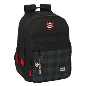 School Bag Paul Frank Campers Black (32 x 42 x 15 cm)