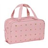 School Toilet Bag Glow Lab Hearts Pink 31 x 14 x 19 cm