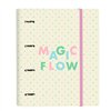 Ring binder Glow Lab Magic flow Beige (27 x 32 x 3.5 cm)