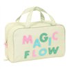 School Toilet Bag Glow Lab Magic flow Beige 31 x 14 x 19 cm