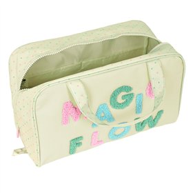 School Toilet Bag Glow Lab Magic flow Beige 31 x 14 x 19 cm