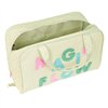 School Toilet Bag Glow Lab Magic flow Beige 31 x 14 x 19 cm