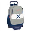 School Rucksack with Wheels Munich College Grey (32 x 44 x 16 cm)