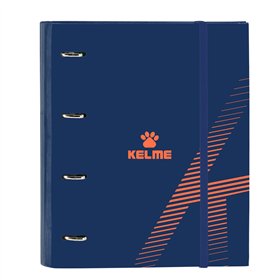 Ring binder Kelme Navy blue Orange Navy Blue (27 x 32 x 3.5 cm)
