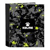 Ring binder Kelme Jungle Black Grey Lime A4 (27 x 33 x 6 cm)