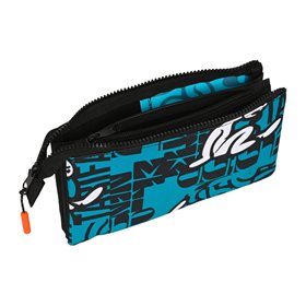 Triple Carry-all El Niño Ocean Black Blue (22 x 12 x 3 cm)