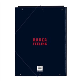 Organiser Folder F.C. Barcelona Navy Blue A4