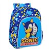 School Bag Sonic Speed 26 x 34 x 11 cm Blue