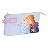 Triple Carry-all Frozen Believe Lilac 22 x 12 x 3 cm