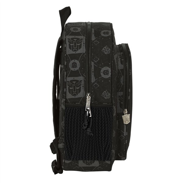 School Bag Transformers 32 x 38 x 12 cm Black