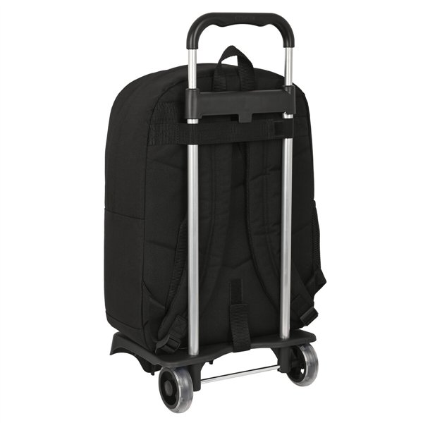 School Rucksack with Wheels Harry Potter Bravery Black 30 x 43 x 14 cm