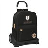 School Rucksack with Wheels Harry Potter Bravery 32 x 43 x 14 cm Black