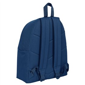 School Bag Safta 33 x 42 x 15 cm Navy Blue