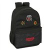 School Bag Stranger Things Black 30 x 46 x 14 cm