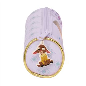 Cylindrical School Case Wish Lilac 20 x 7 x 7 cm