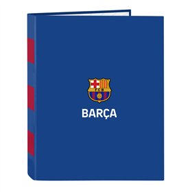 Ring binder F.C. Barcelona Blue Maroon A4 26.5 x 33 x 4 cm