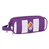 Double Carry-all Real Valladolid C.F. White Purple 21 x 8 x 6 cm
