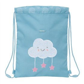 Backpack with Strings Safta Nube Blue 26 x 34 x 1 cm