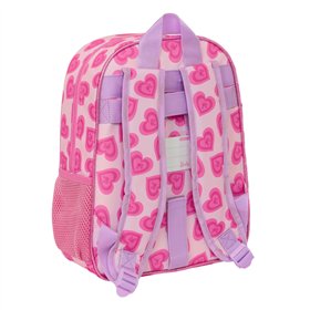 School Bag Barbie Love Pink 26 x 34 x 11 cm