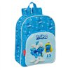 School Bag Los Pitufos Blue 26 x 34 x 11 cm