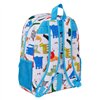 School Bag Algo de Jaime White 33 x 42 x 14 cm