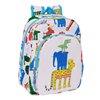 School Bag Algo de Jaime White 26 x 34 x 11 cm