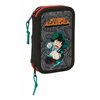 School Case My Hero Academia Black 12.5 x 19.5 x 4 cm 28 Pieces