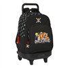 School Rucksack with Wheels One Piece Black 33 x 45 x 22 cm