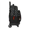 School Rucksack with Wheels One Piece Black 33 x 45 x 22 cm