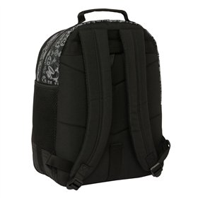 School Bag Paul Frank Join the fun Black 32 x 42 x 15 cm