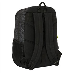 School Bag Nerf Get ready Black 31 x 44 x 17 cm