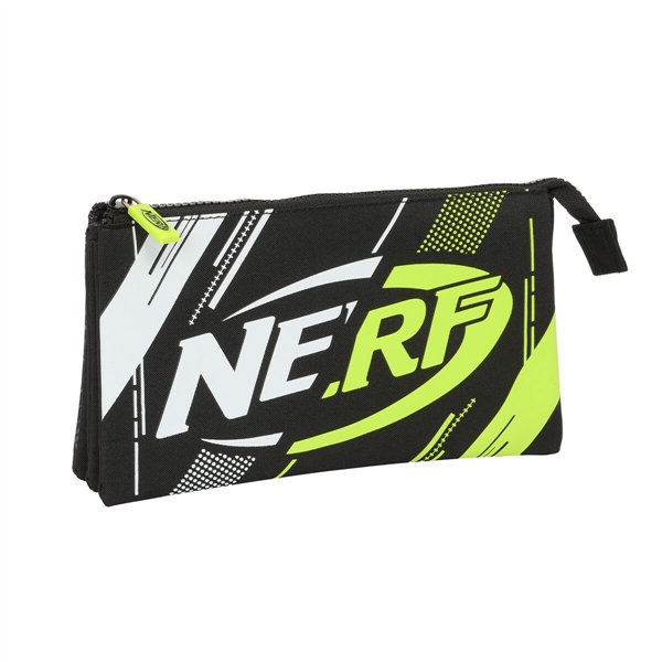 Triple Carry-all Nerf Get ready Black 22 x 12 x 3 cm