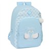 School Bag Glow Lab Cisnes Blue 30 x 46 x 14 cm