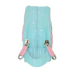 Double Carry-all Moos Butterflies Light Blue 21 x 8 x 6 cm