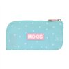 School Case Moos Butterflies Light Blue 23 x 11 x 1 cm