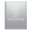 Notebook Benetton Silver Silver A4 120 Sheets