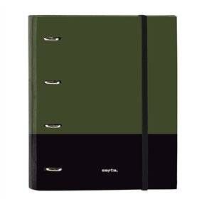 Ring binder Safta Dark forest Black Green 27 x 32 x 3.5 cm