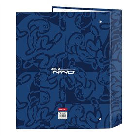 Ring binder El Niño Paradise Navy Blue A4 27 x 33 x 6 cm